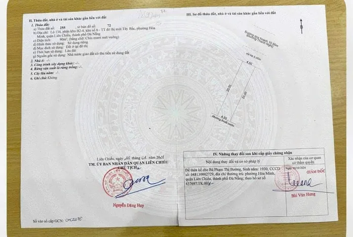 BÁN ĐẤT THANH NGHỊ HÒA KHÁNH BẮC LIÊN CHIỂU ĐÀ NẴNG 📌📌📌LÀM VIỆC TRỰC TIẾP GIÁ TỐT !!!