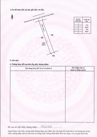 Bán lô đất mặt tiện nhựa Hoạ Mi