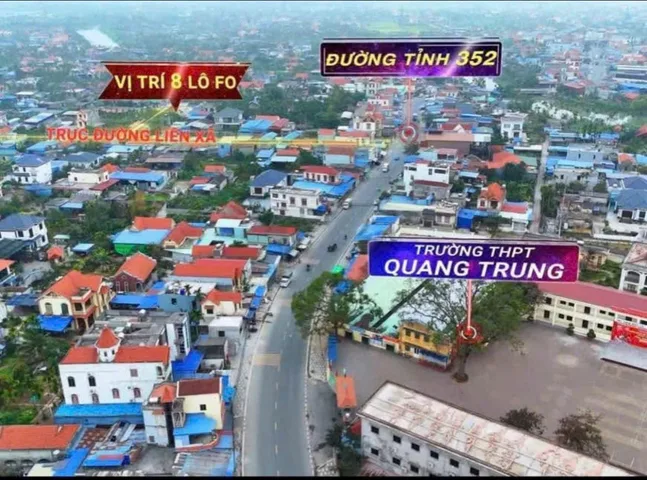 Cao Nhân - phường Lê Ích Mộc - 60m2, chỉ 100m ra đường tỉnh 352.l/h:076.231.9990 e Thúy 
. Bán kính 200m trường c3 Quang trung và chợ. 💰💰Giá bán nhanh 1 tỷ 0xx.