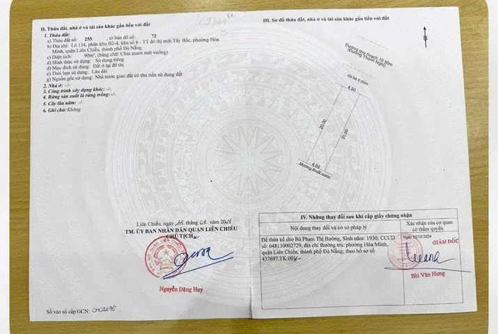 BÁN ĐẤT THANH NGHỊ HÒA KHÁNH BẮC LIÊN CHIỂU ĐÀ NẴNG 📌📌📌LÀM VIỆC TRỰC TIẾP GIÁ TỐT !!!