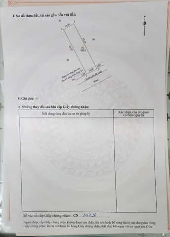 Bán Đất 500m2 giá 545 triệu tại Đường ĐT 816 Xã Thạnh Lợi Huyện Bến Lức Long An