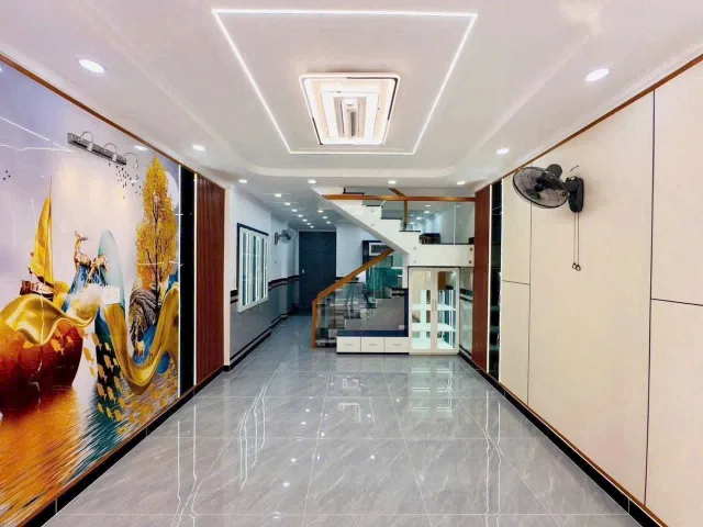 NHÀ ĐƯỜNG THÔNG – XE HƠI ĐẬU NGAY CỬA – CHỐT 4,7 TỶ