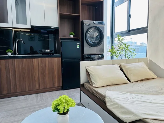 NHÀ 6 TẦNG 8 CHDV MỚI FULL NỘI THẤT XỊN, THANG MÁY 450KG, HẺM XE HƠI TỚI CỬA, HỆ THỐNG PCCC CHUẨN, DÒNG THU 50 TRIỆU / THÁNG