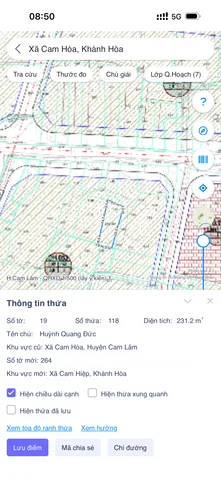 Bán Đất quy hoạch an toàn-  Xã Cam Hòa Huyện Cam Lâm Khánh Hòa