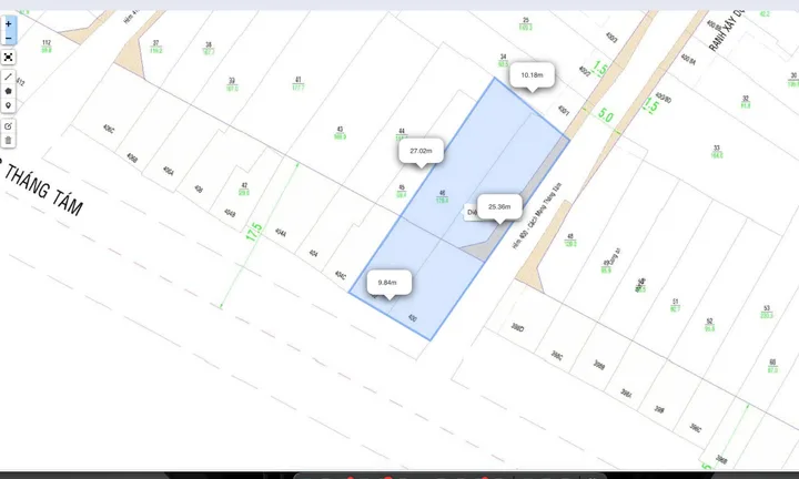 Bán Nhà riêng 142m2 có sẵn 142 m2 thổ cư giá 110 tỷ tại - Chọn - Phường 11 Quận 3 TP. Hồ Chí Minh