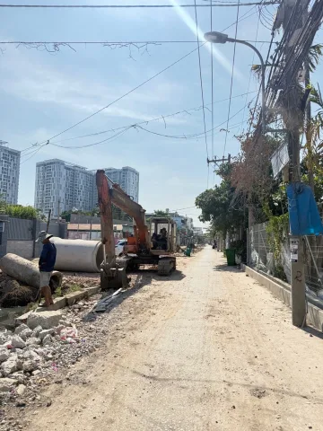 Bán Đất ĐỐI DIỆN VẠN PHÚC- HẺM XE TẢI CÁCH NHÀ 20M- HẺM 520 ĐANG MỞ RỘNG RA TỚI 12M- ĐỐI DIỆN DỰ ÁN CHUNG CƯ- TƯƠNG LAI RA ĐƯỜNG LỚN- 2 MT TRƯỚC SAU- 78M2- GIÁ 5.5 TỶ.