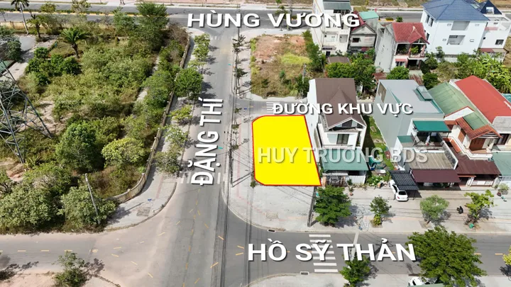 Bán lô đất 3 mặt tiền siêu hiếm, đường Đặng Thí và Hồ Sỹ Thản.