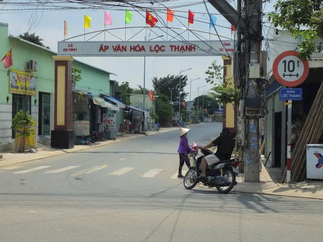Bán đất mặt tiền đường Lộc Thạnh, xã Lộc Giang dt 674m2 full thổ giá 3,5 tỷ