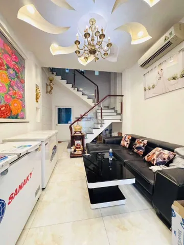 [H2620*] Nhà phân lô 4 tầng sát cầu Bình Lợi, ô tô vào nhà giá 12.x tỷ