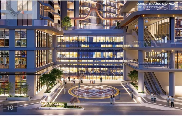 Căn hộ sân vườn Eco Palace Buôn Ma Thuột - hưởng trọn các tiện ích trong 1 căn hộ.
