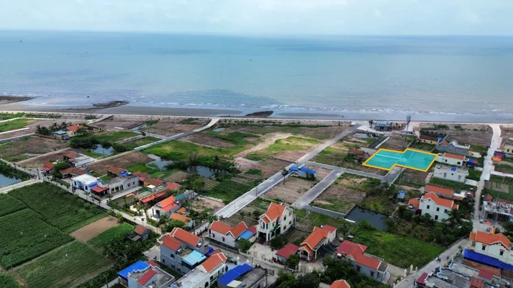 Bán Đất 100m2 có sẵn 100 m2 thổ cư giá 1.6 tỷ tại - Chọn - Xã Hải Triều Huyện Hải Hậu Nam Định