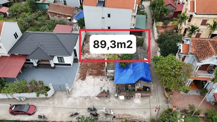 Bán Đất 89.3m2 có sẵn 89.3 m2 thổ cư giá 4.18 tỷ tại Đường Tỉnh 379 Xã Tân Tiến Huyện Văn Giang Hưng Yên