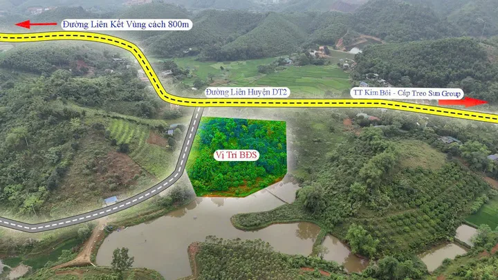 Bán Đất 7000m2 có sẵn 3000 m2 thổ cư  tại - Xã Nật Sơn Huyện Kim Bôi Hòa Bình