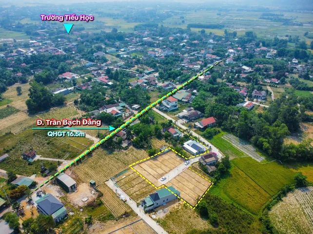 Bán Đất 138m2 có sẵn 80 m2 thổ cư giá 540 triệu tại Đường Trần Bạch Đằng Phường Hương Văn Thị xã Hương Trà Thừa Thiên Huế