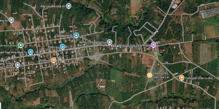 Bán Đất 1600m2 có sẵn 400 m2 thổ cư giá 1.8 tỷ tại Đường Vũ Lăng, Xã Gào (Xã Ia Kênh Cũ) Thành phố Pleiku Gia Lai