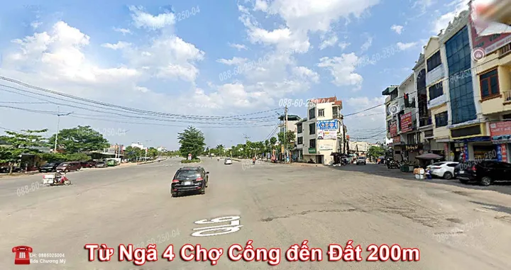 Bán Đất 80m2 có sẵn 80 m2 thổ cư giá 4 tỷ tại Đường Quốc Lộ 6A Xã Tiên Phương Huyện Chương Mỹ Hà Nội