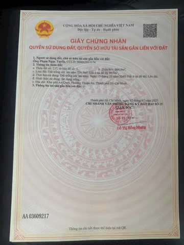 Bán Đất 964m2 có sẵn 80 m2 thổ cư giá 10 tỷ tại Xã An Sơn Thị xã Thuận An Bình Dương