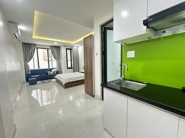 Cho thuê Căn hộ chung cư 25m2 giá 5 triệu tại Đường Đình Thôn Phường Mỹ Đình 1 Quận Nam Từ Liêm Hà Nội