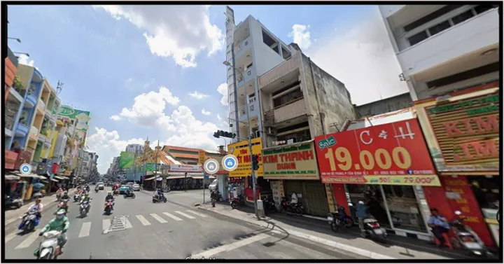Cho thuê nguyên căn 4 x 20m mặt tiền Hai Bà Trưng Q1 TP.HCM