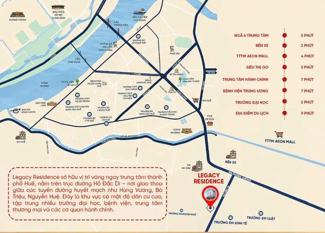 Bán🔥 LEGACY RESIDENCE HUẾ – CƠ HỘI SỞ HỮU NHÀ PHỐ TRUNG TÂM HIẾM CÓ