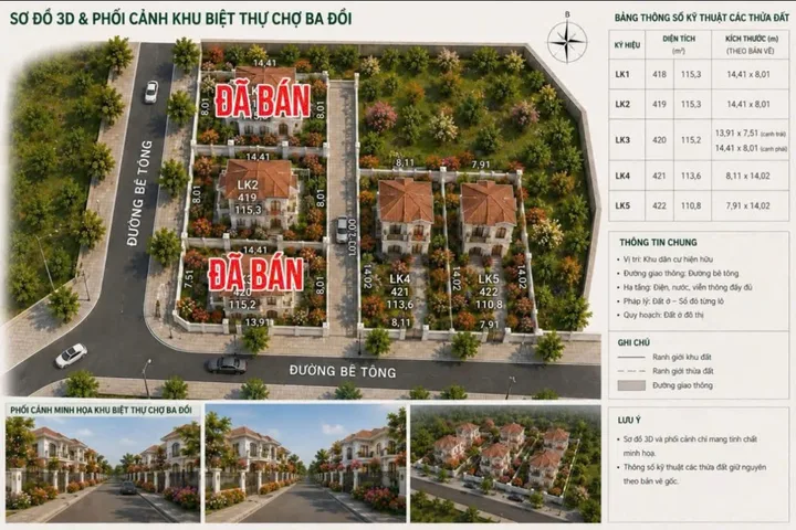 Bán Đất 115m2 có sẵn 80 m2 thổ cư giá 500 triệu tại - Chọn - Thị trấn Ba Hàng Đồi Huyện Lạc Thủy Hòa Bình