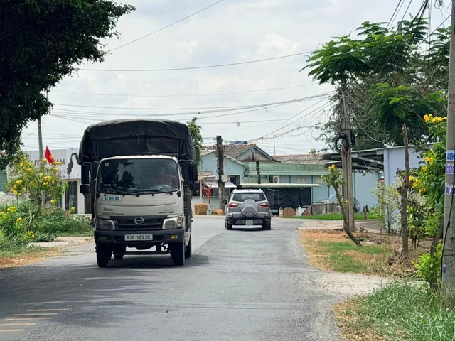 Bán đất thổ 10x55m đường Cao Thị Mai, Bình Trinh, Tân Trụ, nền cao ráo