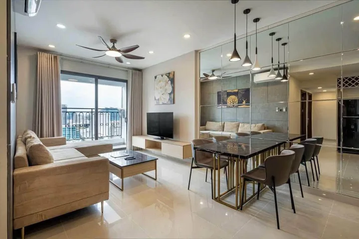 Căn Hộ 2PN/55m2 Hoàng Hoa Thám sổ riêng view đẹp, y như hình 2,2 tỷ sẵn nội thất O7O.555.6O36