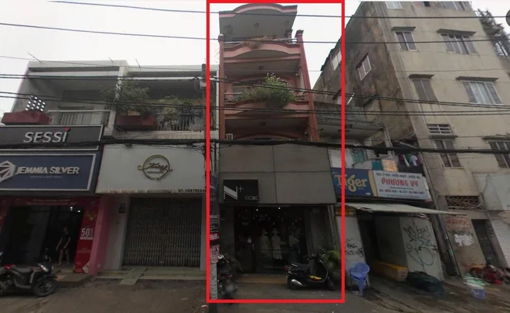 CHO THUÊ NHÀ MẶT TIỀN ĐƯỜNG HUỲNH VĂN BÁNH, P. PHÚ NHUẬN, QUẬN PHÚ NHUẬN. DT: 258M2