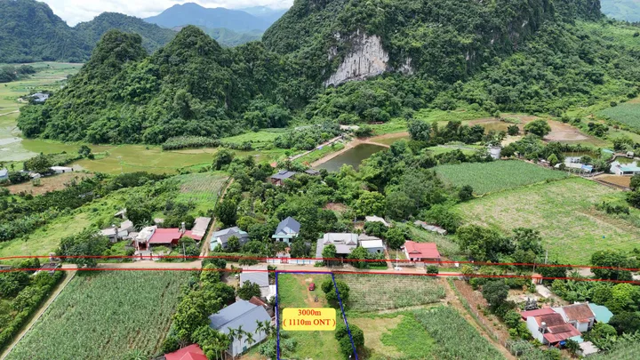 Siêu phẩm 3.000m² đất nghỉ dưỡng Kim Bôi – 1.110m² thổ cư – Đón sóng hạ tầng, cách đường cao tốc Hòa Lạc - Hòa Bình chỉ 800m
