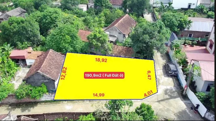 Bán Đất 190m2 có sẵn 190 m2 thổ cư giá 1.7 tỷ tại Xã Sơn Đà Huyện Ba Vì Hà Nội