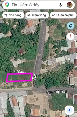 Bán Đất 120.4m2 có sẵn 120.4 m2 thổ cư giá 2 tỷ tại Đường Đinh Thị Thôi Xã Hòa Tiến Huyện Hòa Vang Đà Nẵng