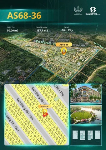 VinHomes Hóc Môn - SaiGon Park chỉ hơn 5 tỷ khu giãn xây Mặt Tiền đường 13m Sổ Hồng Riêng, giao thô nhà 3 lầu