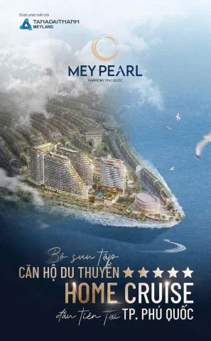 Căn hộ mặt biển Meypearl Harmony Phú Quốc sổ vĩnh viễn hiếm bàn giao full nội thất cao cấp