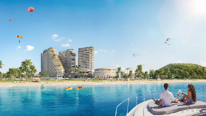 Chỉ 7,5 tỷ sở hữu căn hộ vip mũi thuyền mặt biển Meypearl Harmony Phú Quốc sân vườn riêng
