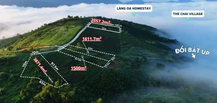 Bán Đất 3800m2 có sẵn 200 m2 thổ cư giá 4.8 tỷ tại Xã Lộc Thành Huyện Bảo Lâm Lâm Đồng