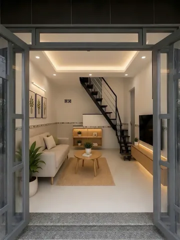 Nhà xinh chuẩn 20m2 đường Trương Thị Hoa ngay trường Nguyễn Hiền, có 2PN, ban công. Giá 1,09 tỷ TL