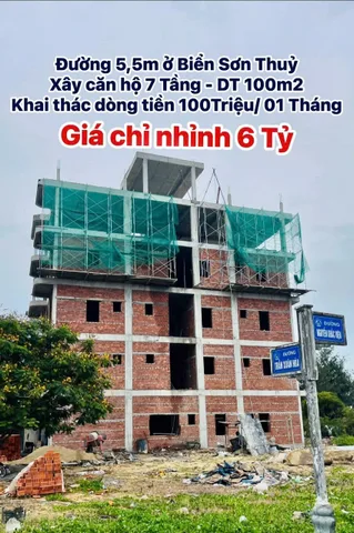 Bán Lô Đất 100m2  giá 6.3 tỷ tại Đường Trần Xuân Hòa Phường Hoà Hải Quận Ngũ Hành Sơn Đà Nẵng