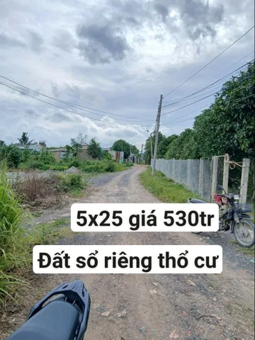 Bán Đất có sẵn 125 m2 thổ cư giá 500 triệu tại Xã Tân An. Gần cầu Thủ Biên