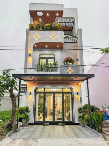 RẺ NHẤT NHÀ PHỐ ĐẸP 1 TRỆT 2 LẦU ĐƯỜNG D14 KDC HỒNG LOAN