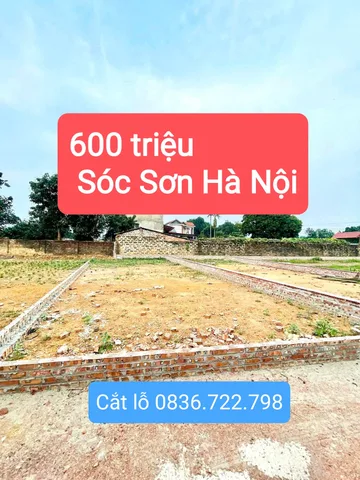Bán Đất 101m2 giá 600 triệu Trung Giã