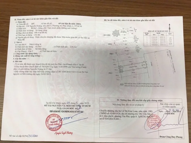BDS HVL Địa chỉ : 256 - 258 Nguyễn Hoàng, P.An Phú, Tp. Thủ Đức.