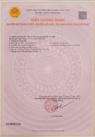 Bán Đất 1748m2 giá 4.5 tỷ tại Xã Đông Thạnh Huyện Hóc Môn TP. Hồ Chí Minh