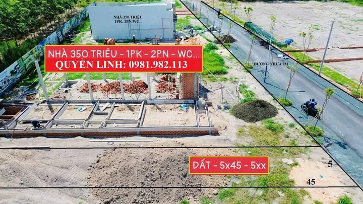 Lô trung tâm 225m2 -  Giá siêu tốt 540tr - Xung quanh dân đang xây ở nhiều - Đất tại Chơn Thành - Bình Phước