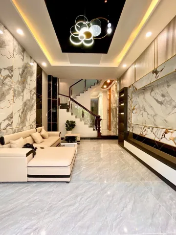 NHÀ ĐẸP 4 TẦNG - FULL NỘI THẤT - HẺM XE HƠI THÔNG ĐẠI LỘ LÊ VĂN VIỆT - TĂNG NHƠN PHÚ A - QUẬN 9