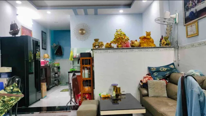 BÁN NHÀ MINH PHỤNG BÌNH TÂY QUẬN 6 TP.HCM 70M2 4 TẦNG BTCT SÂN THƯỢNG 6.2 TỶ