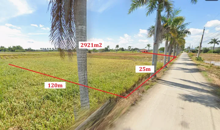 Bán Đất 2921m2 giá 3.7 tỷ tại  Xã Phước Tuy Huyện Cần Đước Long An