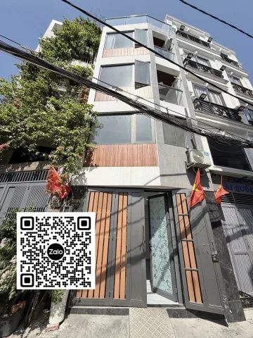 (Gần mặt tiền Trần Bá Giao) Hẻm ô tô 1 chiều - 7.x tỷ - 41m² - Nhà đẹp đúc 5 tầng, KDC an ninh, Sân thượng