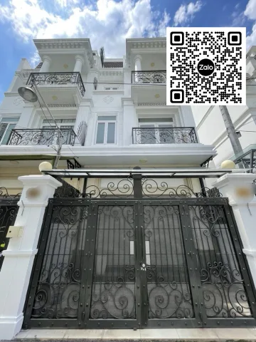 (Khu đồng bộ cao tầng) Hẻm ô tô 1 chiều - 8.x tỷ - 5.3x12m (58m²) - Xe hơi đỗ cửa, 4 Tầng mới đẹp, Ngang rộng 5.3m lý tưởng