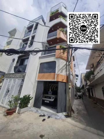 (Ngã 4 Nguyễn Văn Lượng) Hẻm ô tô thông - 9.x tỷ - 3.6x10.2m (37m²) - Lợi thế 2 mặt tiền, Thang máy kịch nóc 6 tầng, Tặng xe VF3 chưa lăn bánh