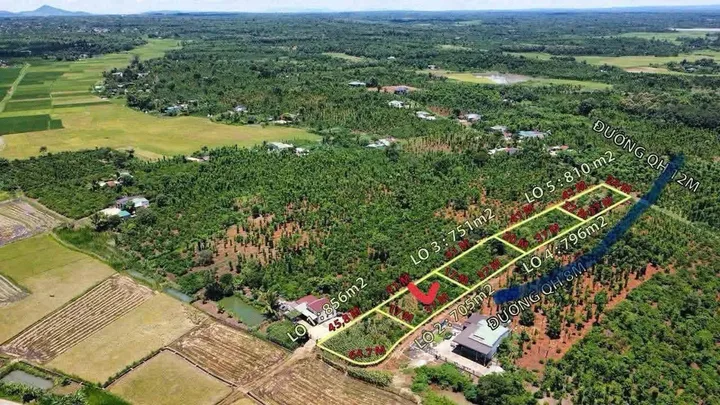 Bán Đất 705.3m2 giá 299 triệu tại Xã Quảng Hiệp Huyện Cư M'gar Đắk Lắk